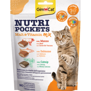 GIMCAT | NUTRI POCKETS MALT-VITAMIN MIX 150G