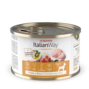 ITALIAN WAY DOG Classic Fit | POLLO E RISO small e mini | UMIDO GR.150