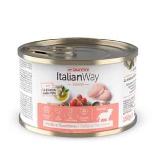 ITALIAN WAY DOG | Junior | POLLO E TACCHINO Gr.150 UMIDO