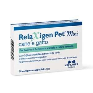 NBF LANES | RELAXIGEN PET MINI CANE 20 COMPRESSE