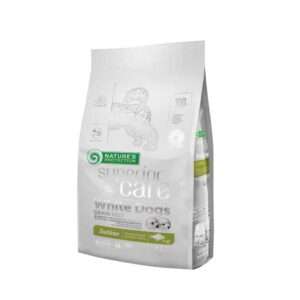 NATURE'S PROTECTION Crocchette PESCE | JUNIOR MANTO BIANCO 1,5 Kg