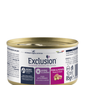 EXCLUSION | Dieta Veterinaria CAT | Hypoallergenic | Umido Gr.85