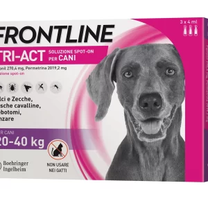 FRONTLINE TRI-ACT | CANE 20-40KG | 3 PIPETTE