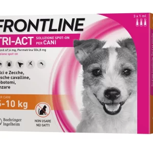 FRONTLINE TRI-ACT | CANE 5-10KG | 3 PIPETTE