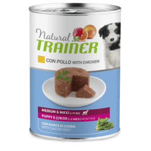 NATURAL TRAINER | POLLO | PUPPY&JUNIOR (>2mesi) Medio/Maxi