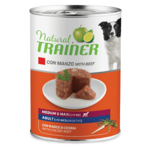 NATURAL TRAINER | MANTENIMENTO | CANE ADULTO MEDIO/MAXI | MANZO GR.400