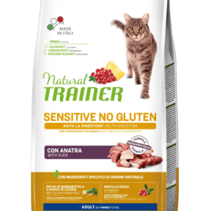 NATURAL TRAINER | SENSITIVE | ANATRA E CONCENTRATO DI ANANAS | GATTO ADULTO