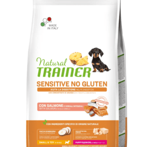 NATURAL TRAINER SENSITIVE gluten free | SALMONE | PUPPY&JUNIOR Mini