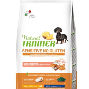NATURAL TRAINER SENSITIVE gluten free | SALMONE | MINI ADULT
