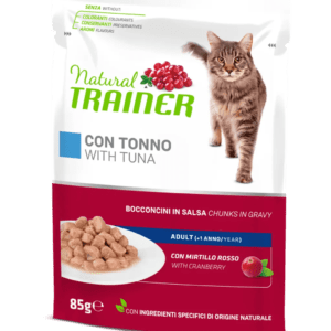 NATURAL TRAINER | TONNO | BOCCONCINI IN SALSA GR.85 | GATTO ADULTO