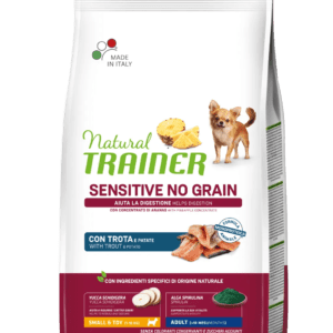 NATURAL TRAINER SENSITIVE no grain | TROTA e PATATE | MINI ADULT