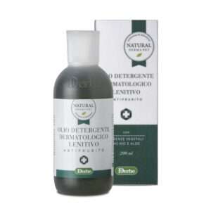 DERBE | NATURAL DERMA PET | OLIO DETERGENTE DERMATOLOGICO LENITIVO ML.200