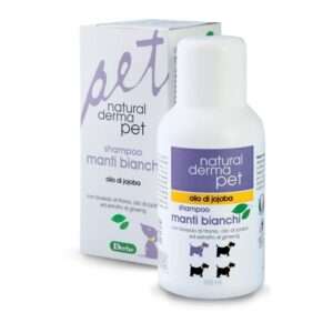 DERBE | NATURAL DERMA PET | SHAMPOO MANTI BIANCHI ML.200