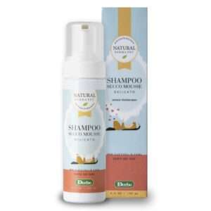 DERBE | NATURAL DERMA PET | SHAMPOO SECCO MOUSSE DELICATO | CUCCIOLI E CANI ML.150