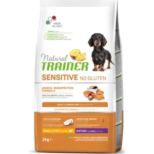NATURAL TRAINER SENSITIVE gluten free | SALMONE | MINI MATURE