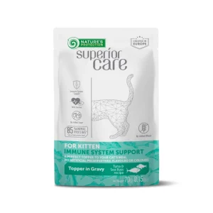 NATURE'S PROTECTION KITTEN IMMUNE SYSTEM SUPPORT | TONNO E BRANZINO GR.70
