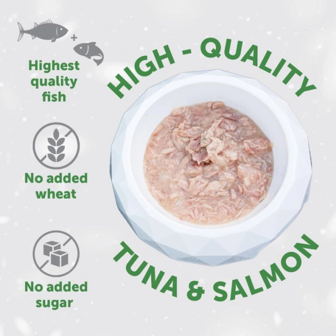 NATURE'S PROTECTION Umido SALMONE | MANTO BIANCO - immagine 2